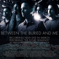Between the Buried and Me: tutto ‘The Future Sequence’ su un DVD speciale