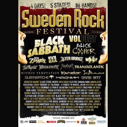 Sweden Rock Festival 2014: la scaletta delle quattro giornate