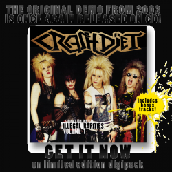 Crashdiet: in streaming “Too Hot To Stop” da “Illegal Rarities”