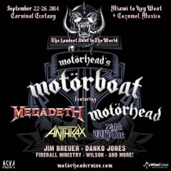 Motörhead: svelati i primi big che saliranno sulla MotörBoat