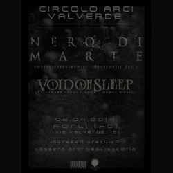 Nero Di Marte: tre date con i Void Of Sleep