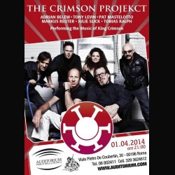 The Crimson Projekct: i dettagli della data a Roma