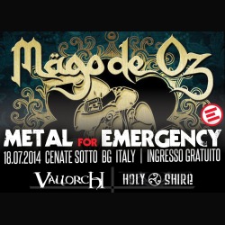 Metal for Emergency 2014: dentro Vallorch e Holy Shire