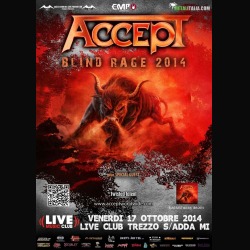 Accept: in Italia per un’unica data