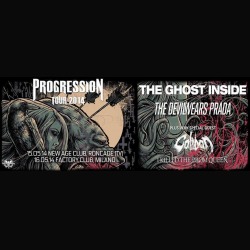 The Ghost Inside: headliner nella data italiana del Progression Tour 2014
