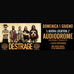 Destrage: cambia la data torinese