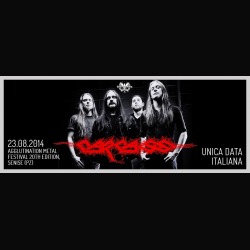 Agglutination Metal Festival: la ventesima edizione con i Carcass