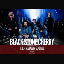 Black Stone Cherry: in Italia ad ottobre