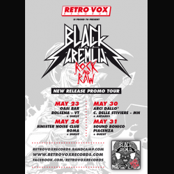 Black Gremlin: da oggi disponibile l’album di debutto ‘Rock And Raw’