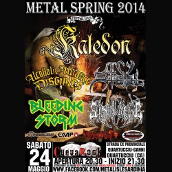 Metal Spring: il 24 maggio con Kaledon ed altri
