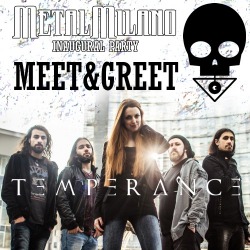 Metal Milano: meet and greet con i Temperance