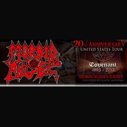 Morbid Angel: due date italiane per il 20th Anniversary Tour di ‘Covenant’