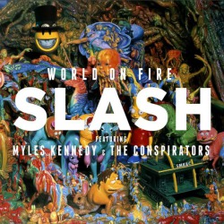 Slash: breve anteprima del brano ‘World On Fire’