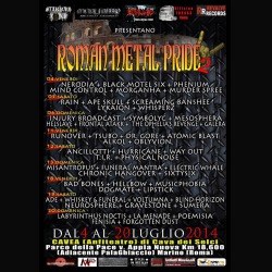 Roman Metal Pride 2: tutti i dettagli del festival