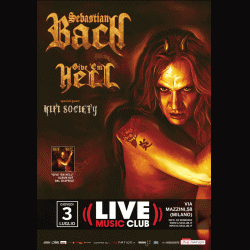 Sebastian Bach: svelato il gruppo spalla della data italiana