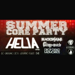 Helia: headliner del ‘Summer Core Party!’