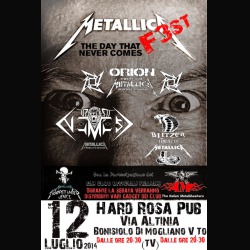 Trapped Under Venice: i dettagli del “Metallica F3st”