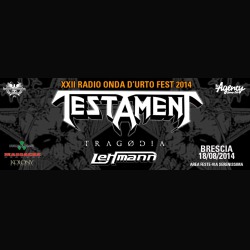 Lehmann: apriranno lo show dei Testament a Brescia