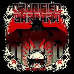 Crucified Barbara: la copertina di ‘In The Red’