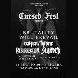 Brutality Will Prevail: headliner al Cursed Fest