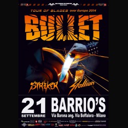 Bullet: in Italia per un’unica data a settembre