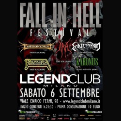 Fall In Hell Festival: Irreverence headliner della serata