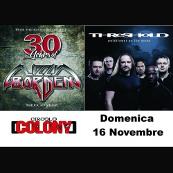 Lizzy Borden: a Brescia show co-headliner con i Threshold