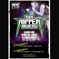 Tim Ripper Owens: in Italia a settembre