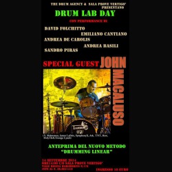 Drum Lab Day Fest: tutti i dettagli dell’evento con John Macaluso
