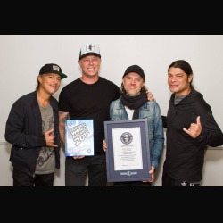 Metallica: nel libro dei Guinness 2015