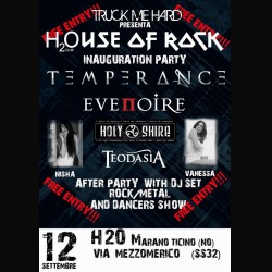 House of Rock: nuovo locale per la stagione 2014-2015