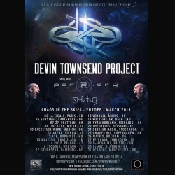 Devin Townsend: in tour con i Periphery