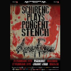 Schirenc Plays Pungent Stench: due date dal vivo nel nostro paese