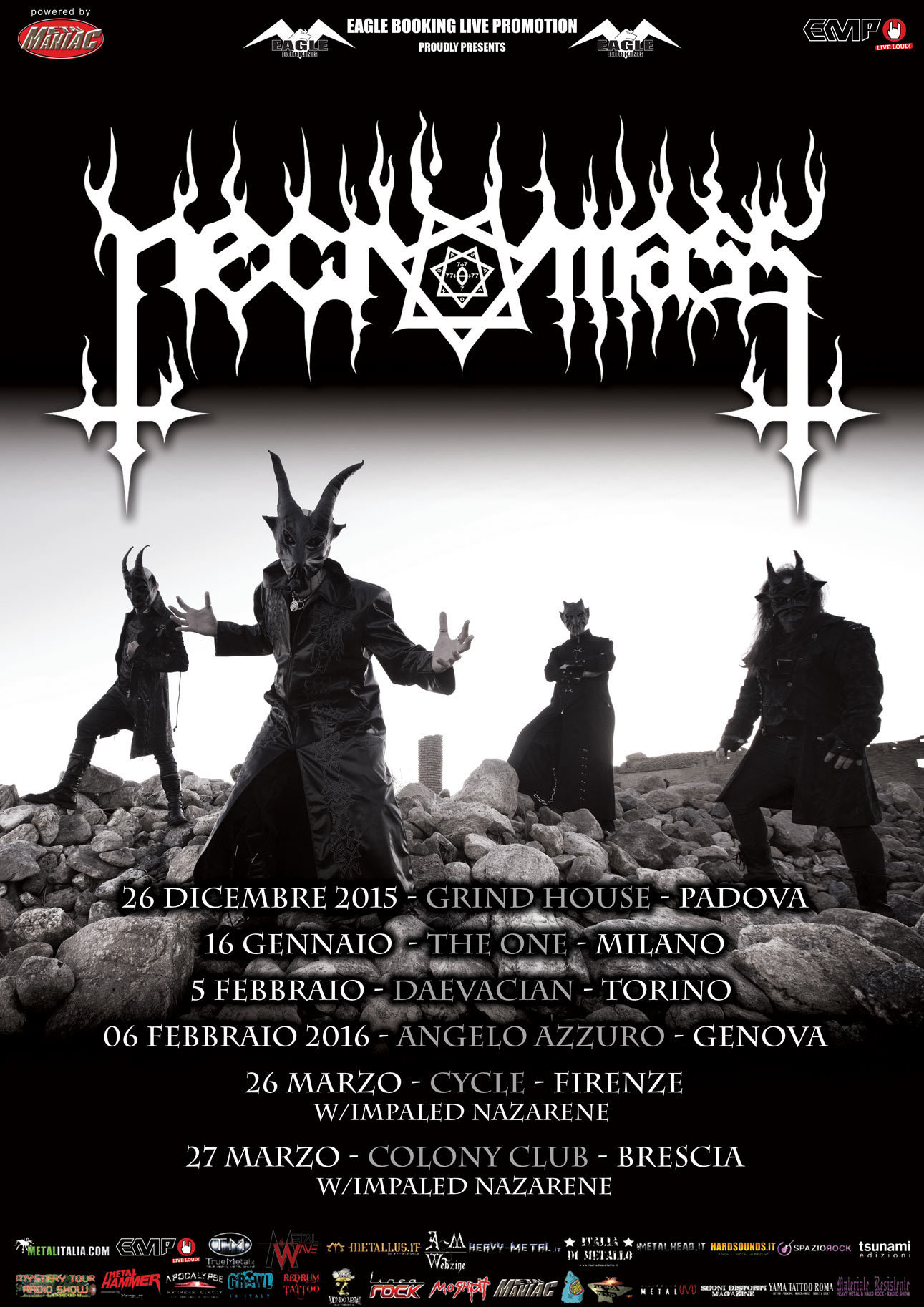 Necromass Italy 2015 promo web