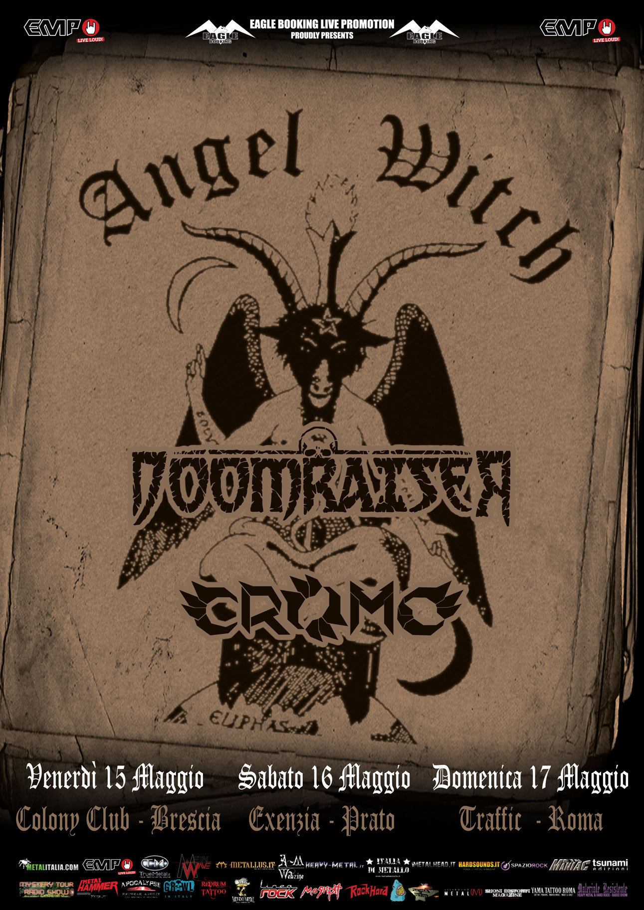 Angel Witch on promo web