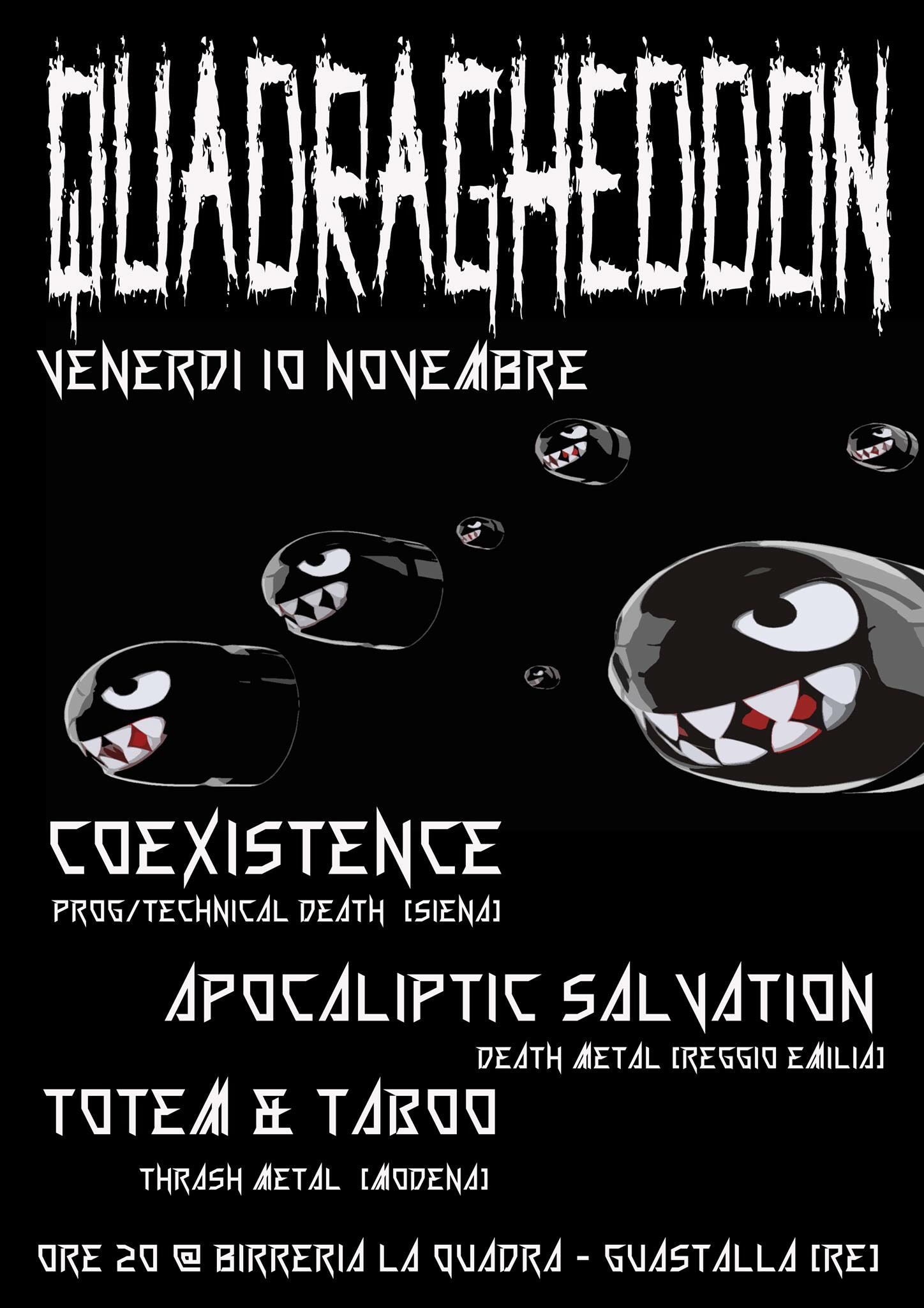 QUADRAGHEDDON FESTIVAL FLYER UFFICIALE