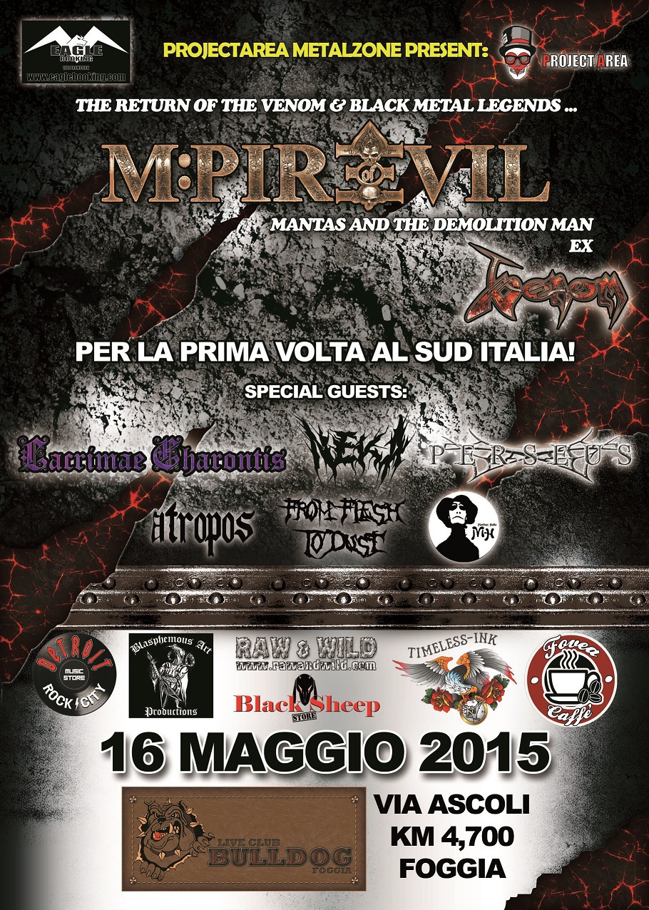 mpireofevil foggia promo web