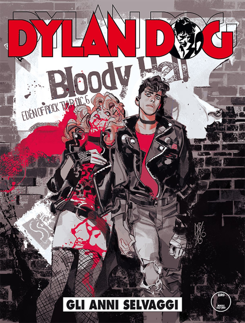 gli anni selvaggi dylan dog 364 cover