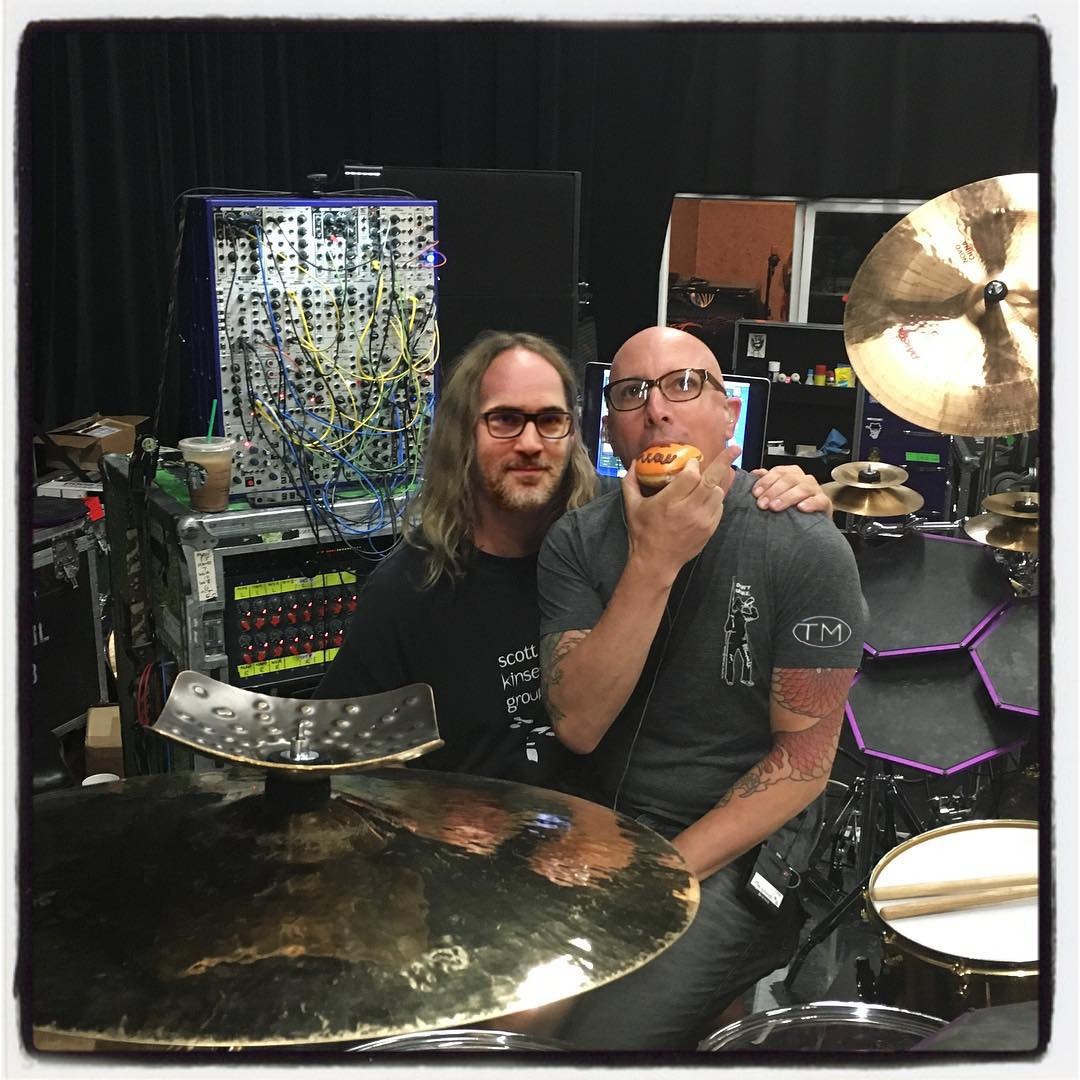 Gianluca Fontanesi con Maynard J Keenan
