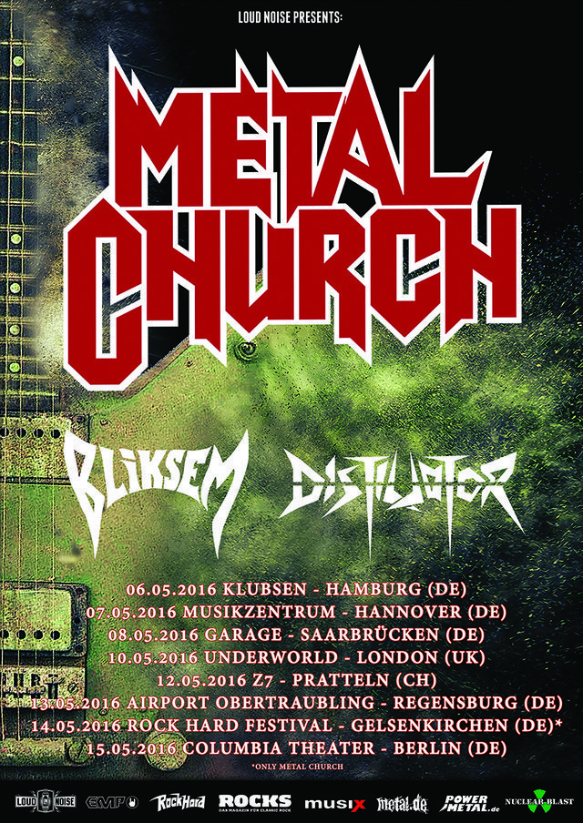 metalchurch 2016tour