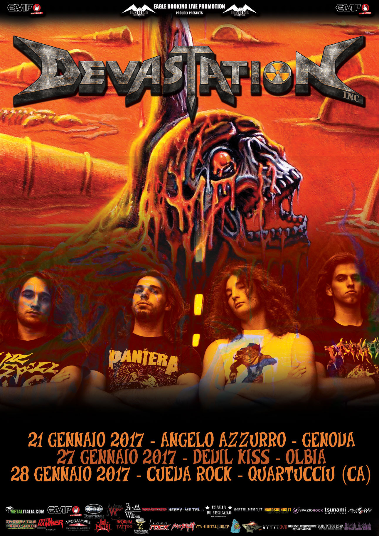 Devastation inc live 2017 promo web