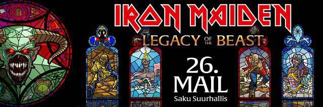 ironmaidenlegacyofthebeasttalinnmay2018poster