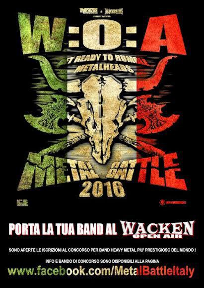 wacken metal battle italy 2016