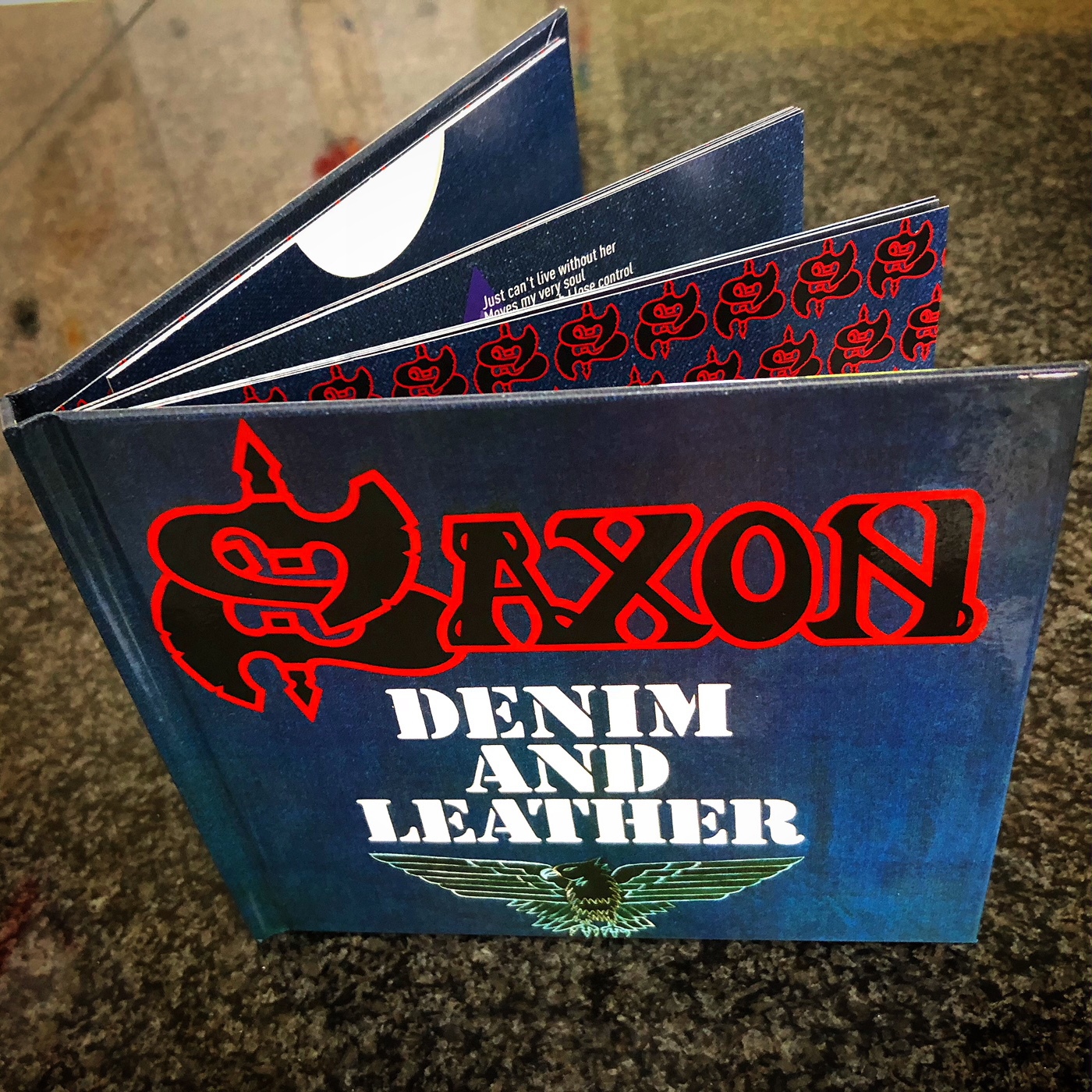 SAXON DENIM AND LEATHER BMG