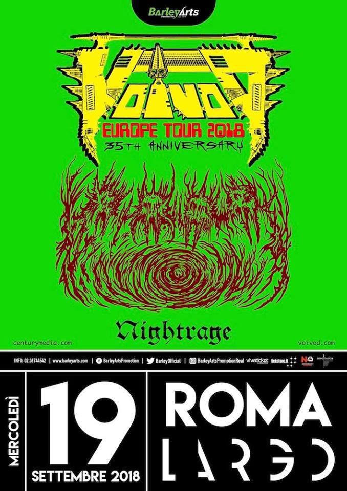 Voivod Locandina