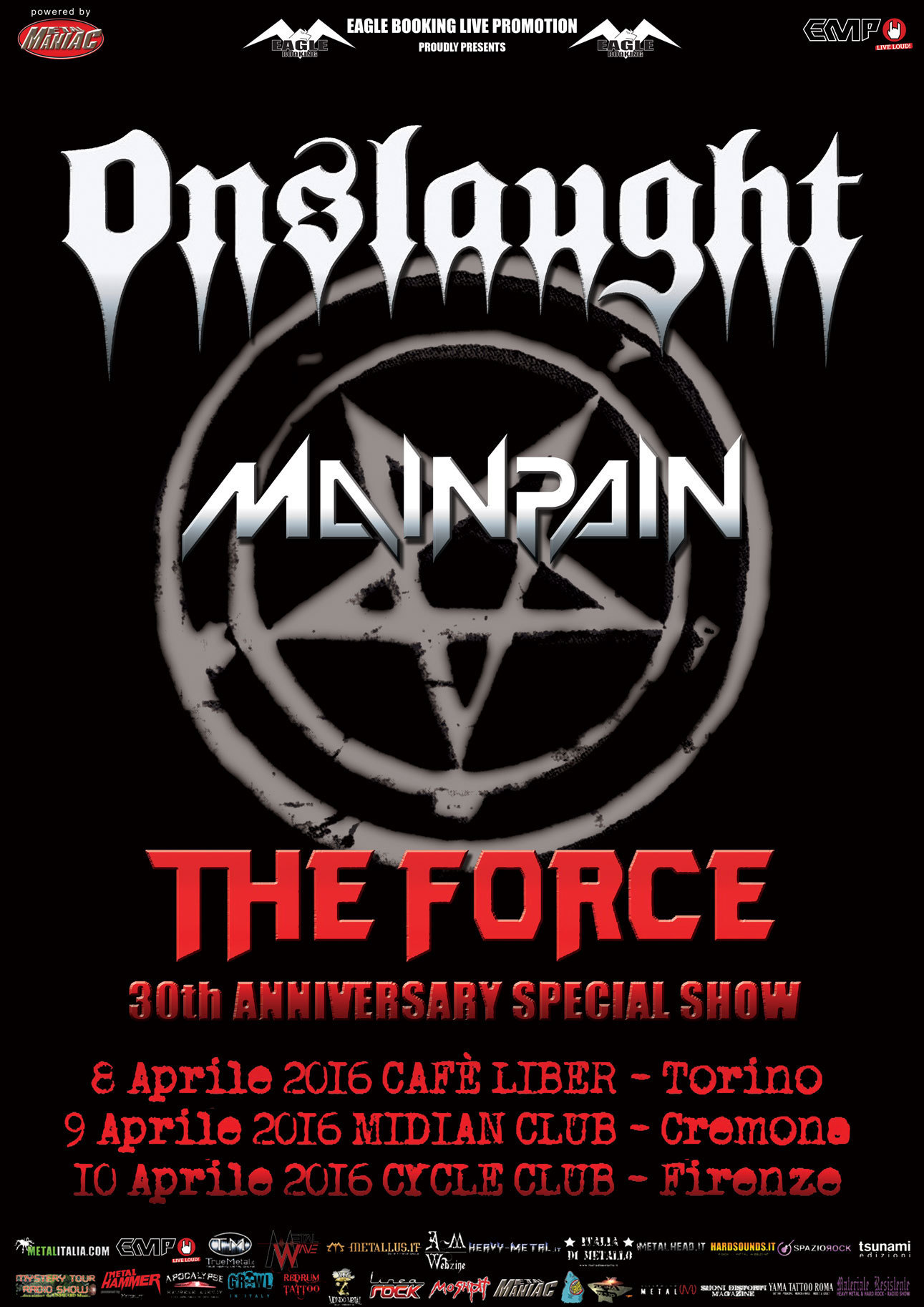 Onlsaught mainpain promo web