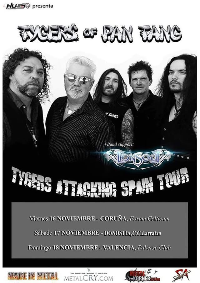 Spain live dates