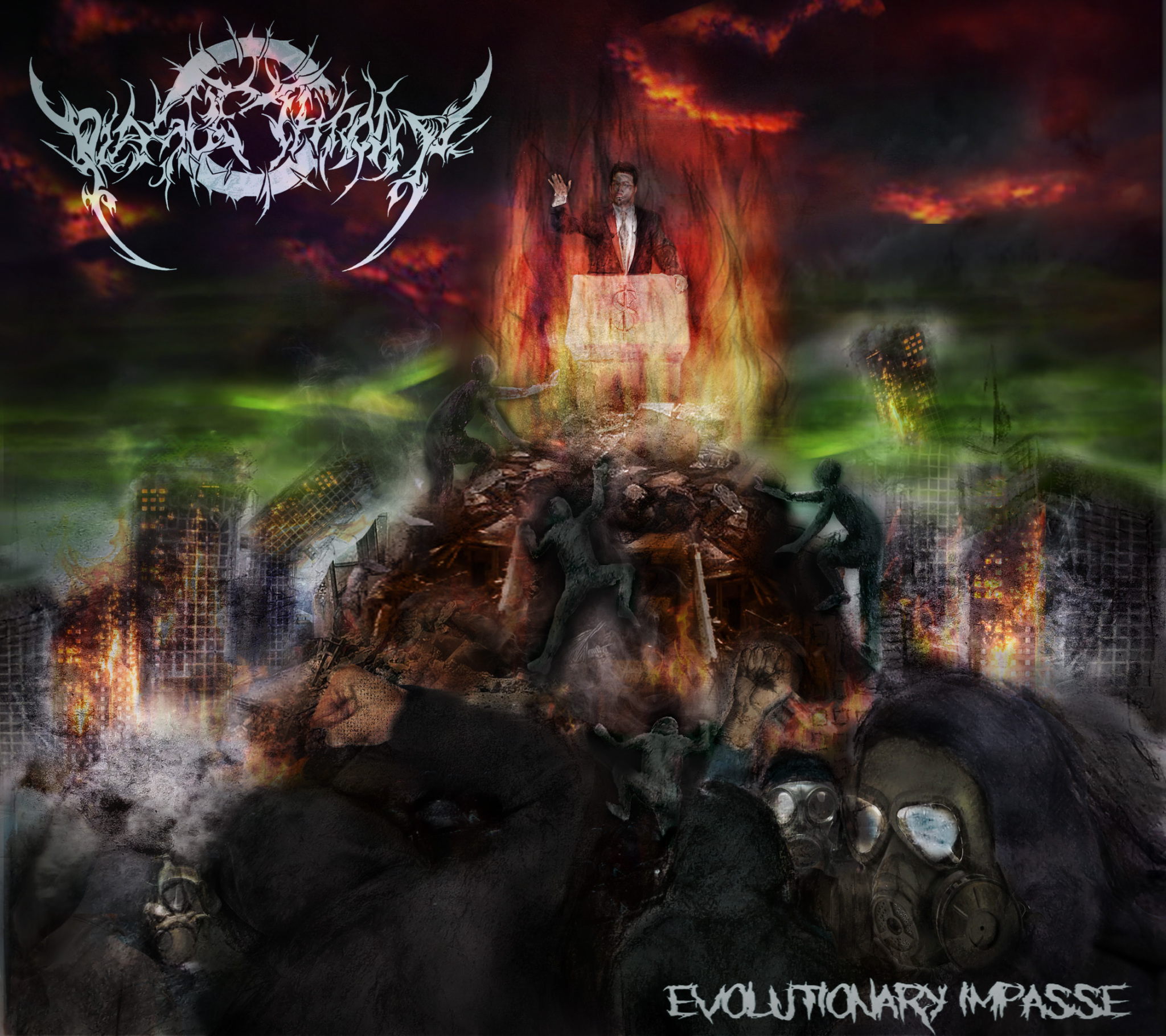 Plague Throat front cover