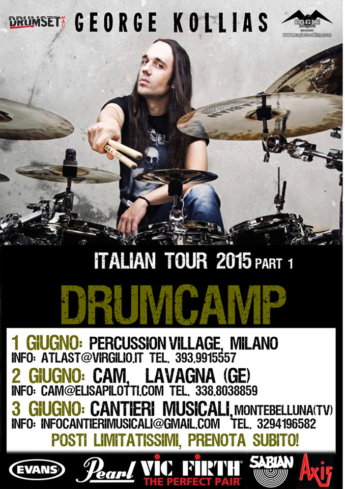 Kollias drum camp Italy 2015