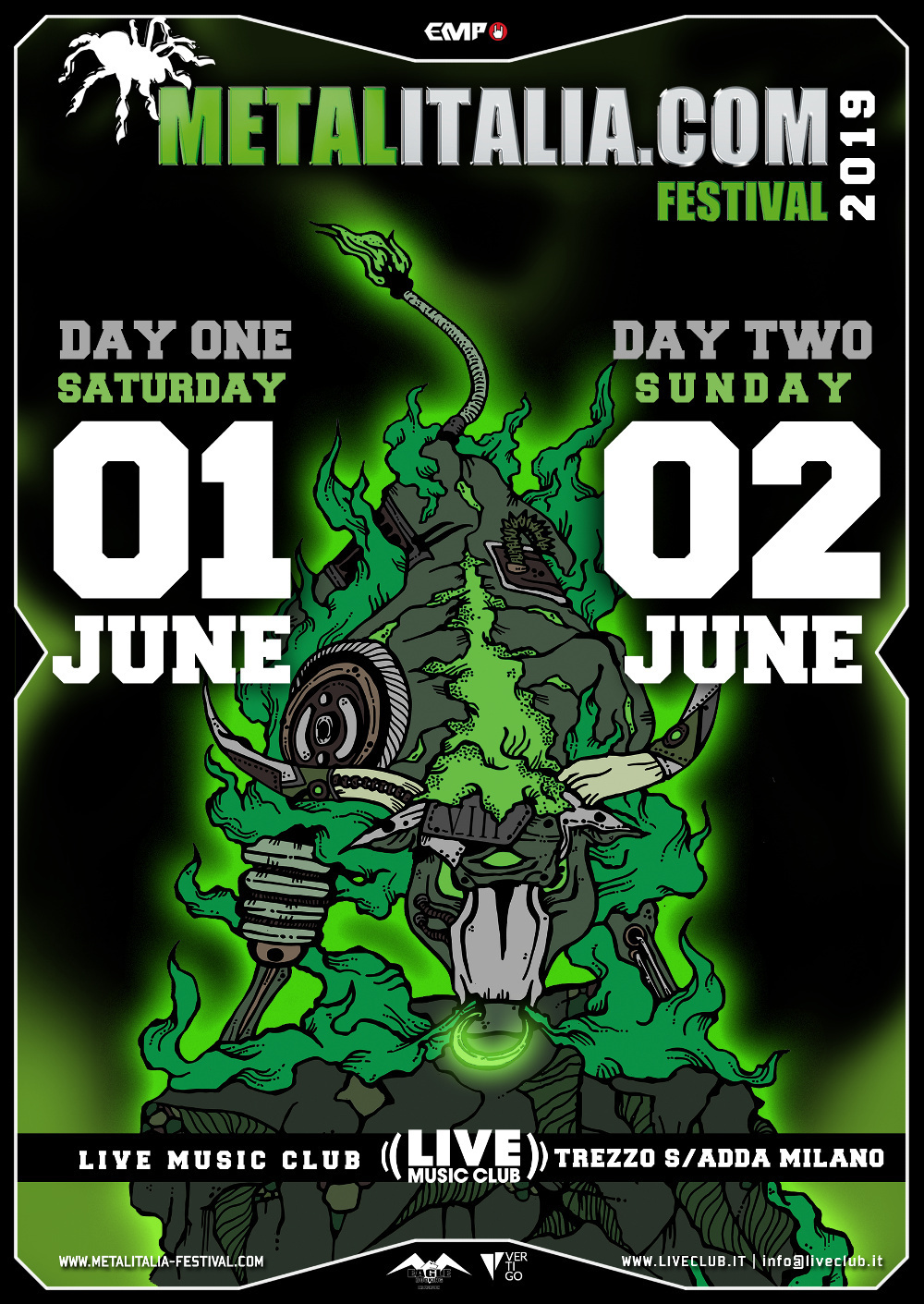 metalitalia festival 2019 locandina annuncio date